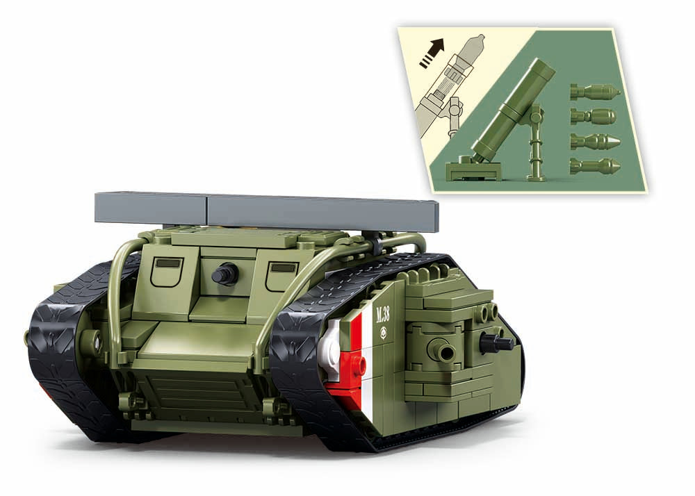 Sluban: Army WWI Mark V Tank Offensive