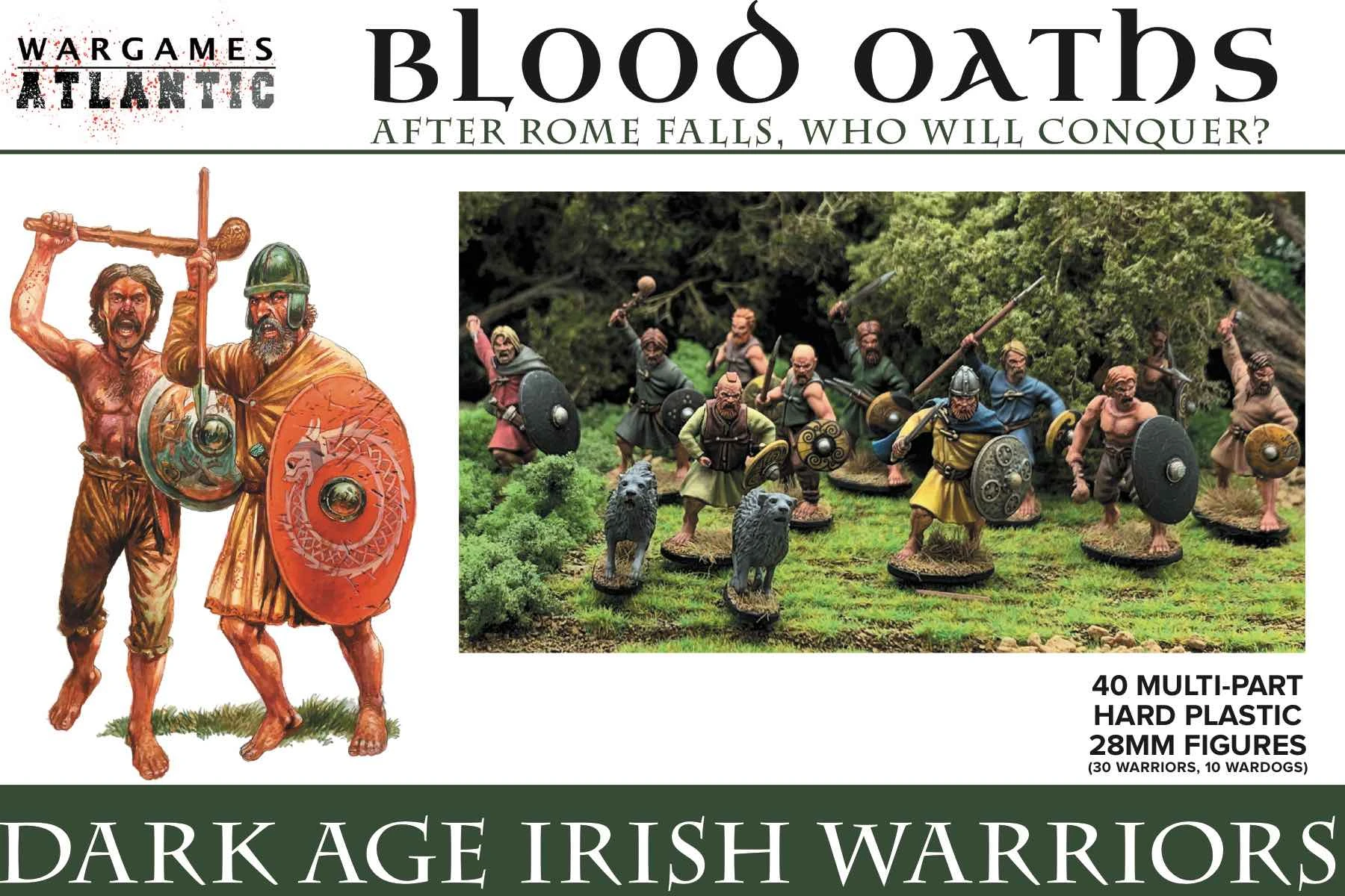 Wargames Atlantic: Blood Oaths - Dark Age Irish Warriors