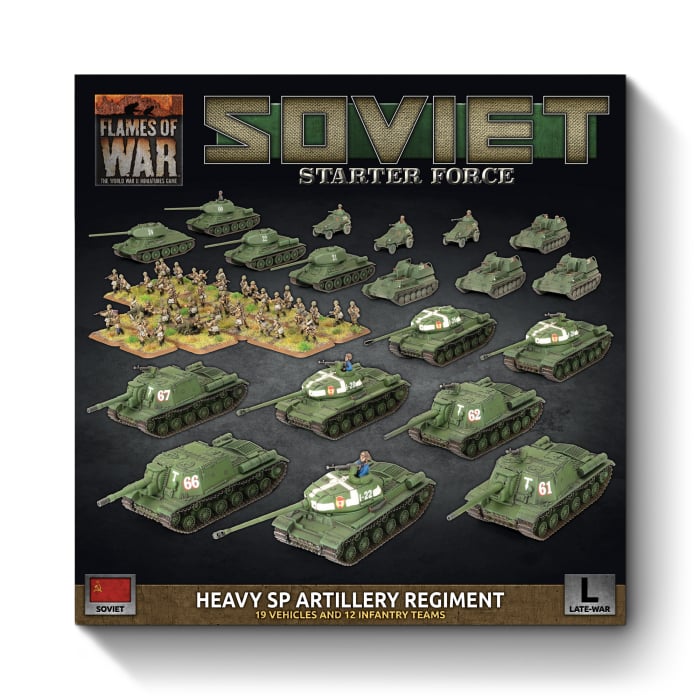 Flames of War: Soviet - Heavy SP Artillery Regiment