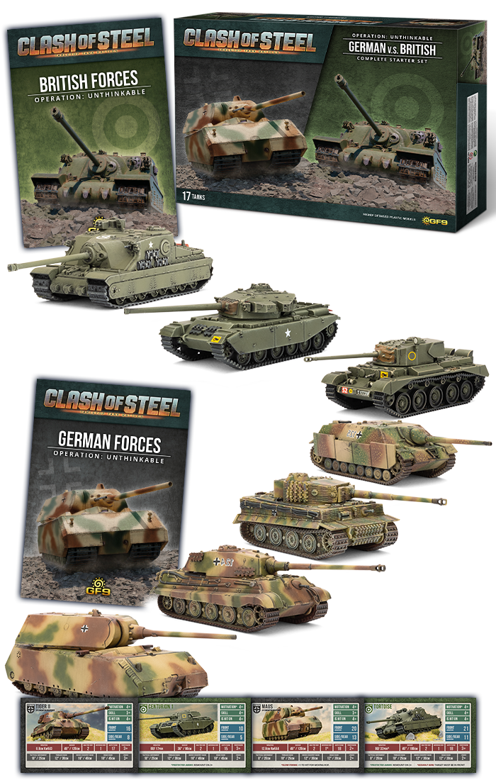 Clash of Steel: German vs British Starter Set