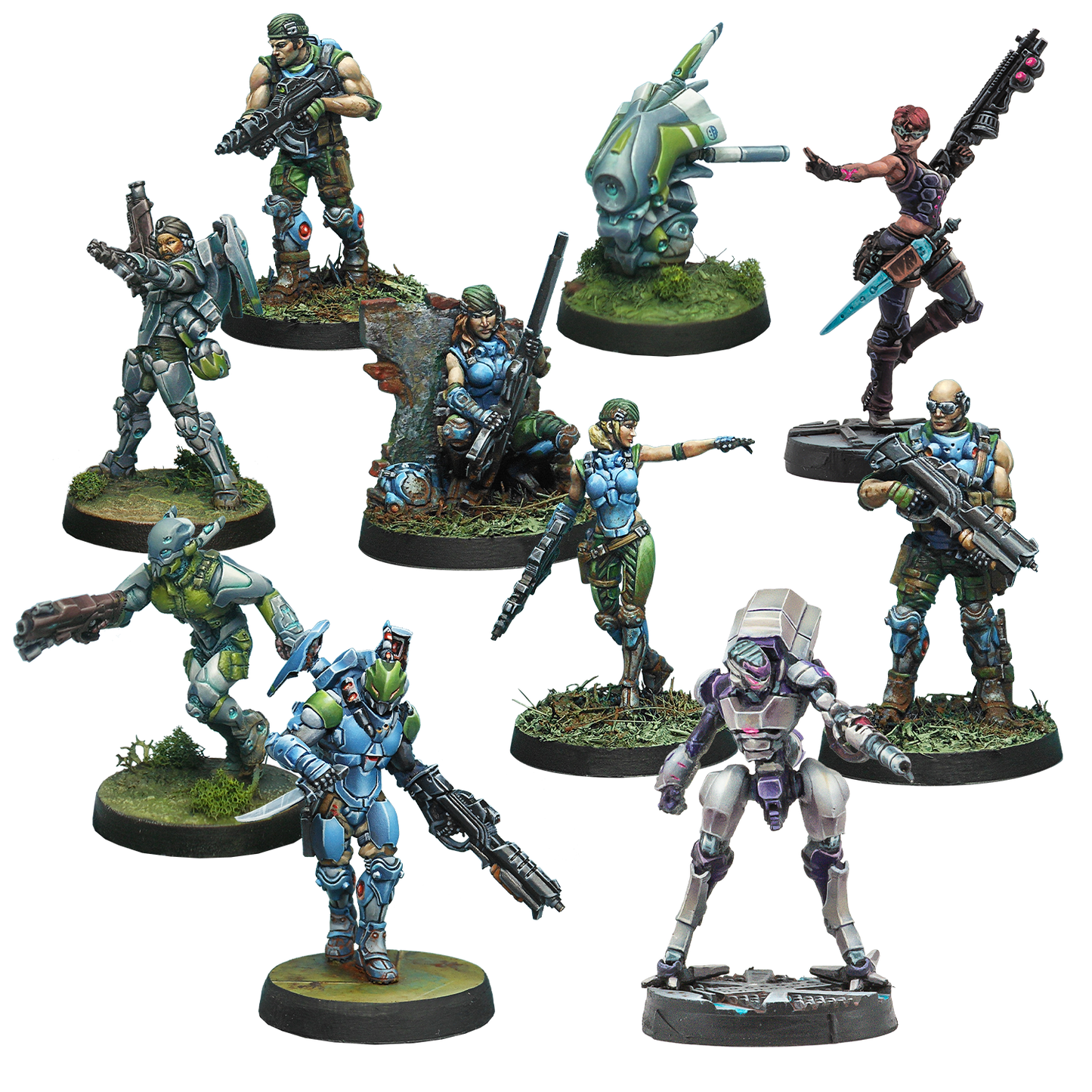 Infinity: PanOceania - Acontecimento Combat Force Repack Alpha - Warhaus