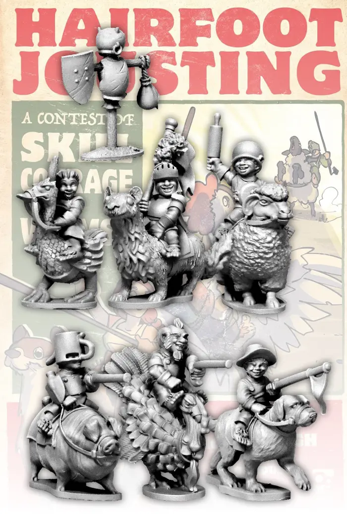 Hairfoot Jousting: Hairfoot Jousting (Bundle)