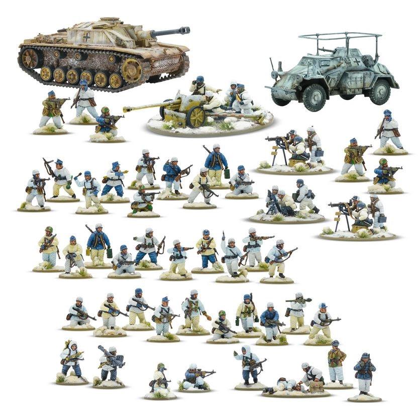 Bolt Action: Starter Army - Fallschirmjager (Winter)