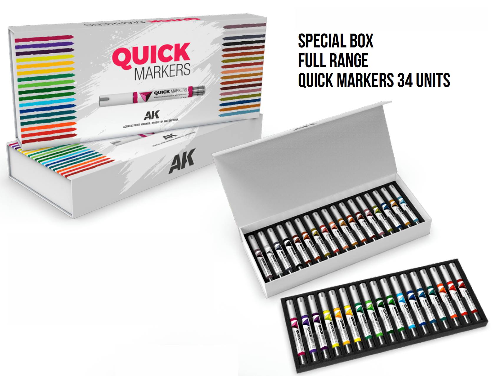 AK-Interactive: 3Gen - Special Box Full Range Quick Markers