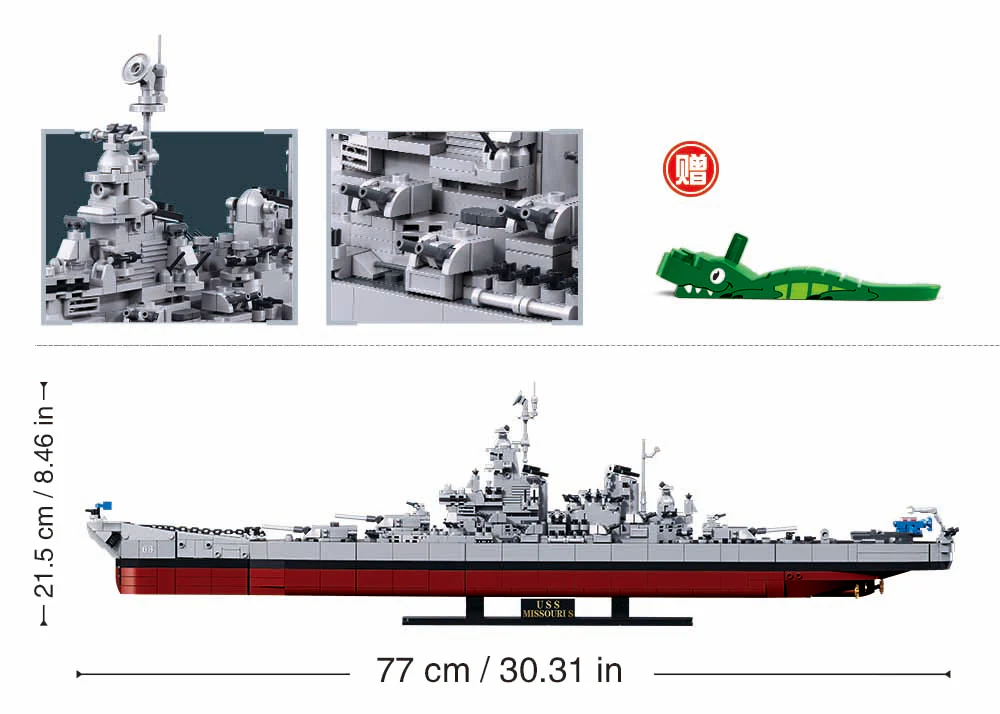 Sluban: USS Missouri