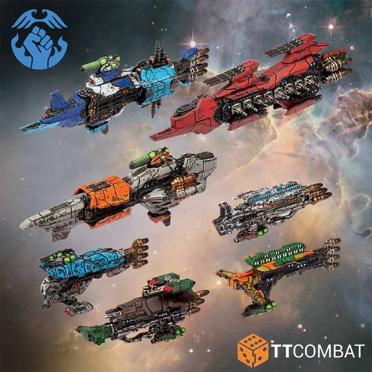 Dropfleet Commander: Resistance - Core Ships