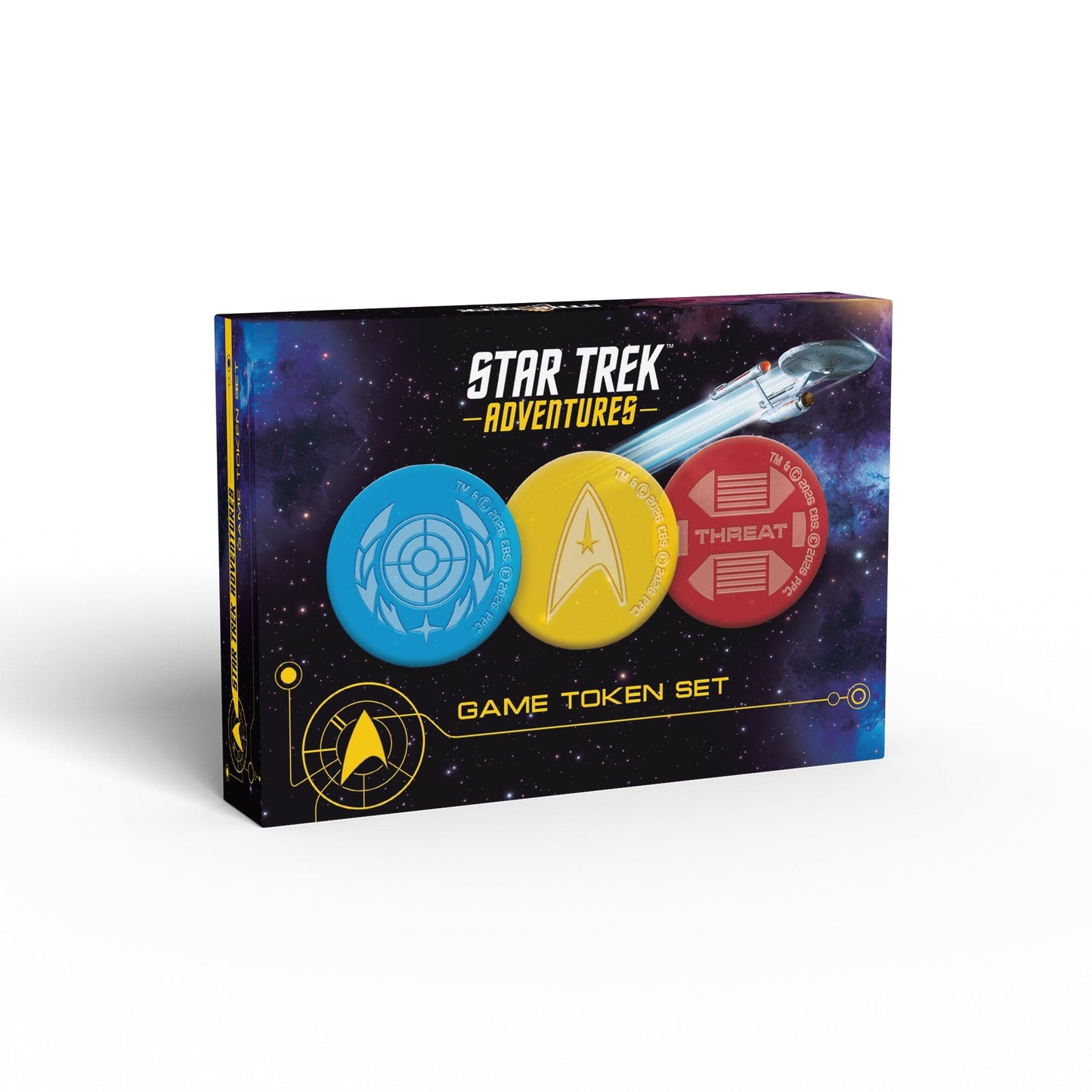 Star Trek Adventures RPG 2E: Game Token Set