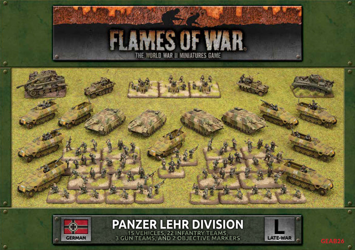 Flames of War: German - Panzer Lehr Division - 80th Anniversary Army Deal (Ltd Ed)