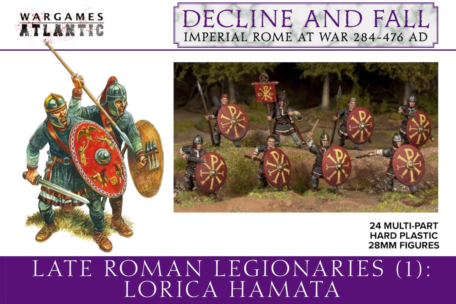 Wargames Atlantic: Decline & Fall - Late Roman Legionaries (1) - Lorica Hamata
