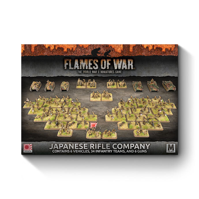 Flames of War: Japanese Rifle Company Army Deal
