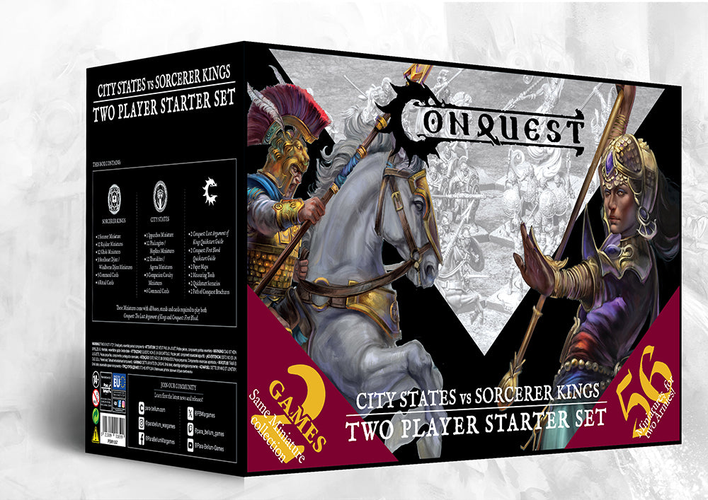 Conquest: Two player Starter Set - Sorcerer Kings vs City States