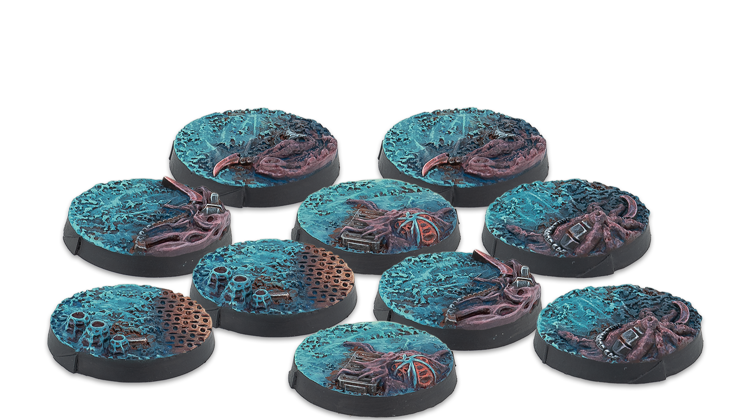 Infinity: Bases - 25mm Scenery Bases, Zeta Series