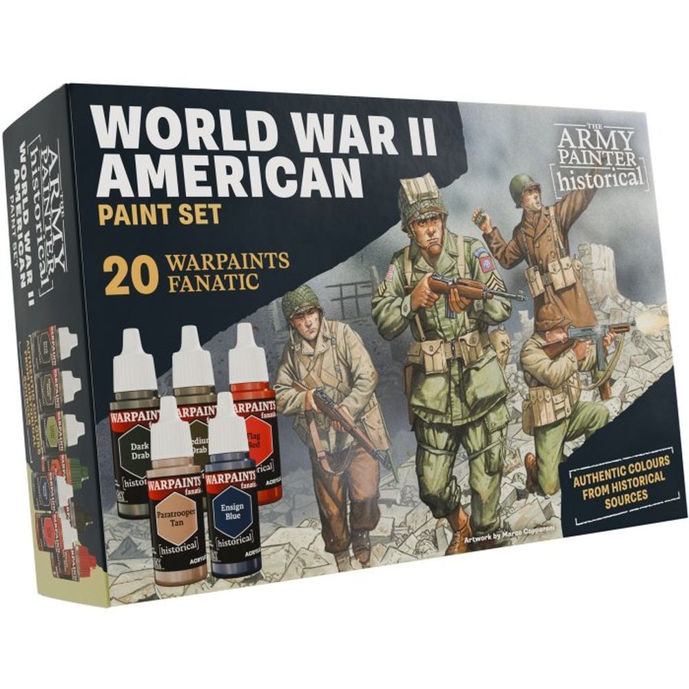 Army Painter: Warpaints Historical - WWII American Paint Set