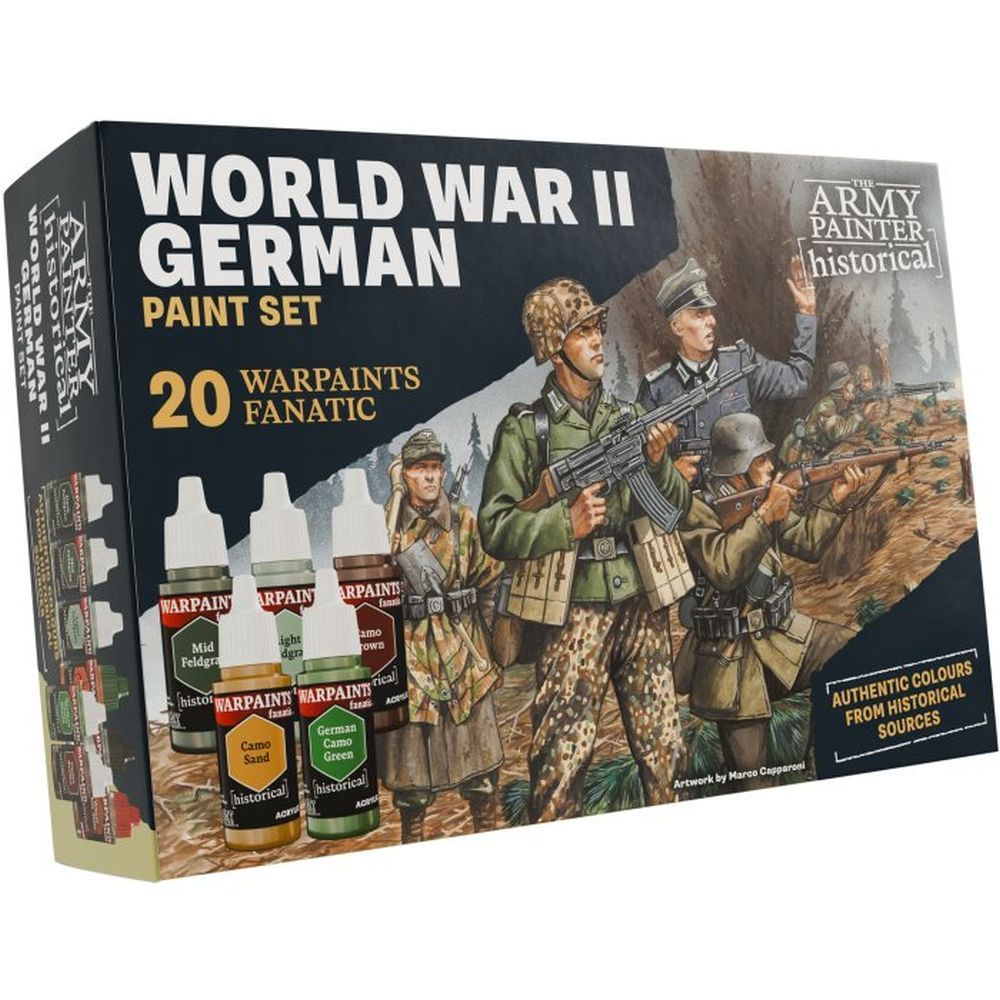 Army Painter: Warpaints Historical - WWII German Paint Set
