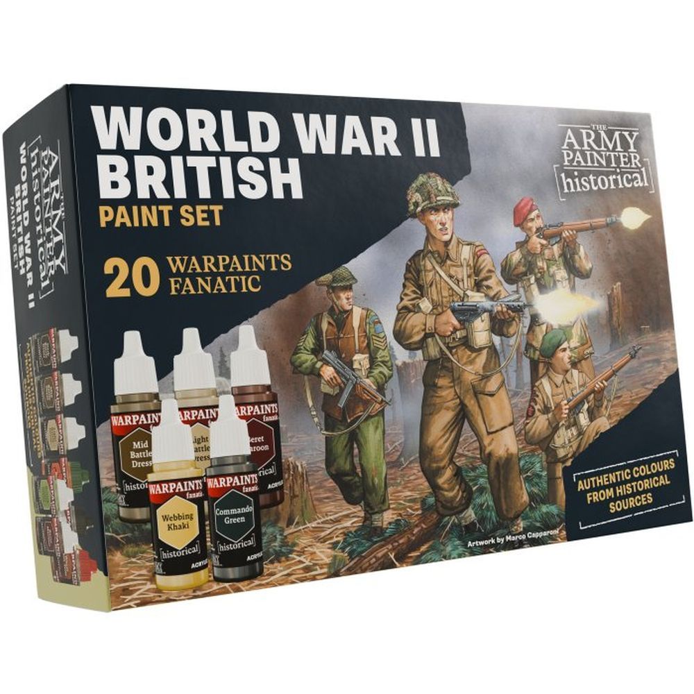 Army Painter: Warpaints Historical - WWII British Paint Set