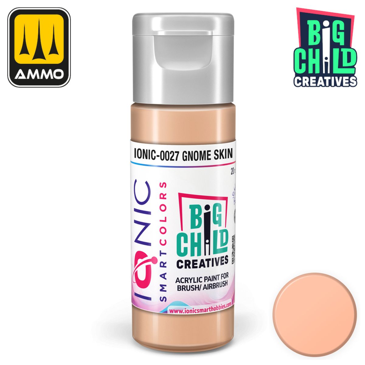 Ionic - Acrylic Paints - Gnome Skin 20ml