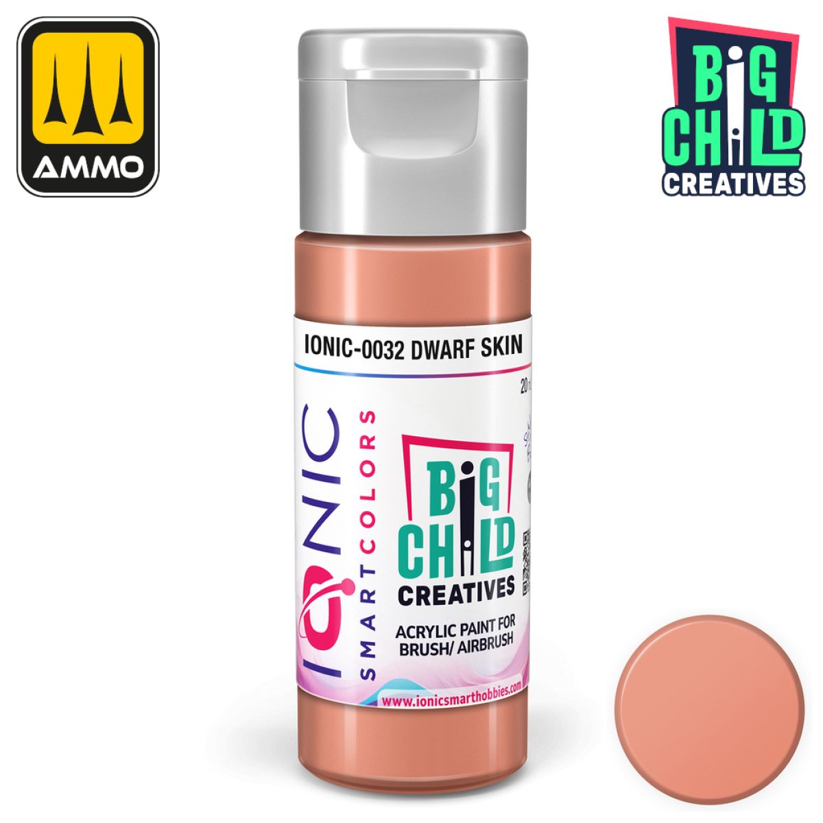 Ionic - Acrylic Paints - Dwarf Skin 20ml