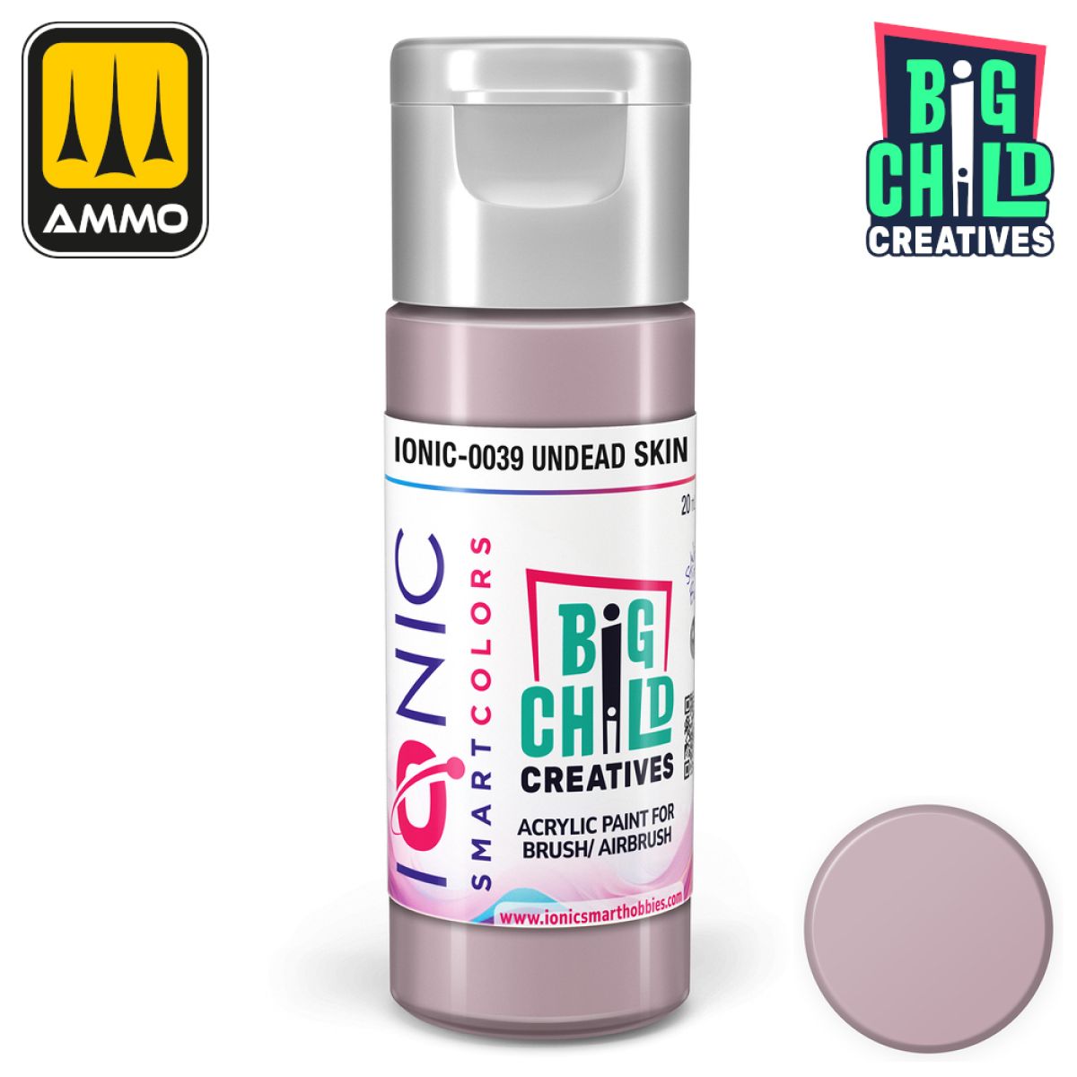 Ionic - Acrylic Paints - Undead Skin 20ml