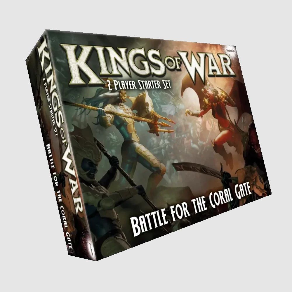 Kings of War: 2 Player Starter Set - Battle For The Coral Gate