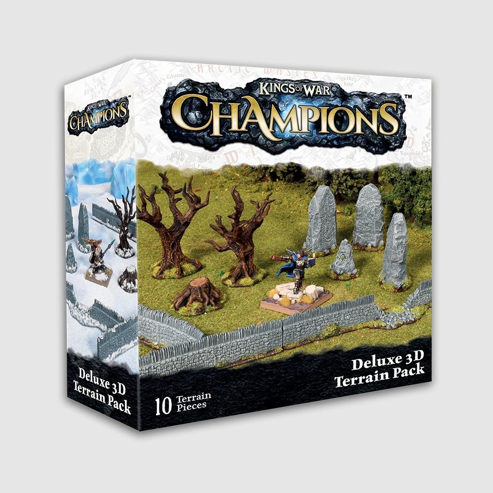 Kings of War: Champions - Deluxe 3D Terrain Pack