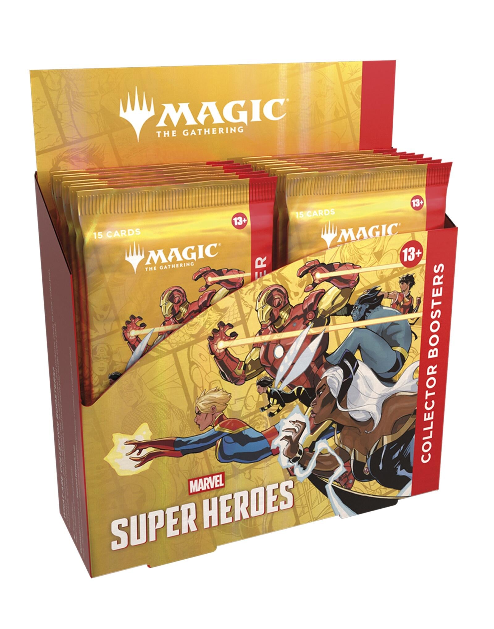 Magic the Gathering Marvel Super Heroes Collector Boosters (12 Boosters Per Display)