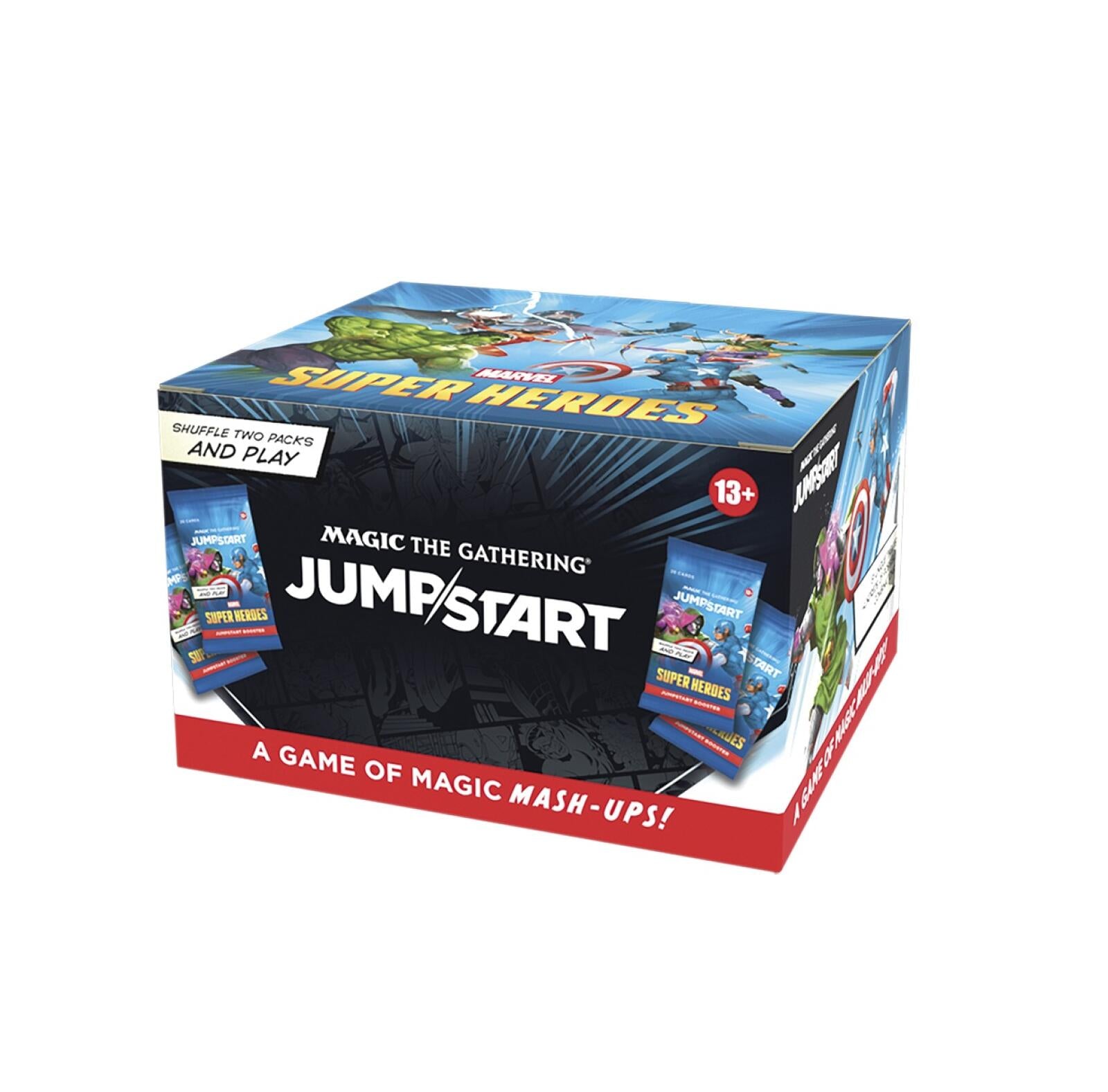 Magic the Gathering Marvel Super Heroes Jumpstart Boosters (24 Boosters Per Display)