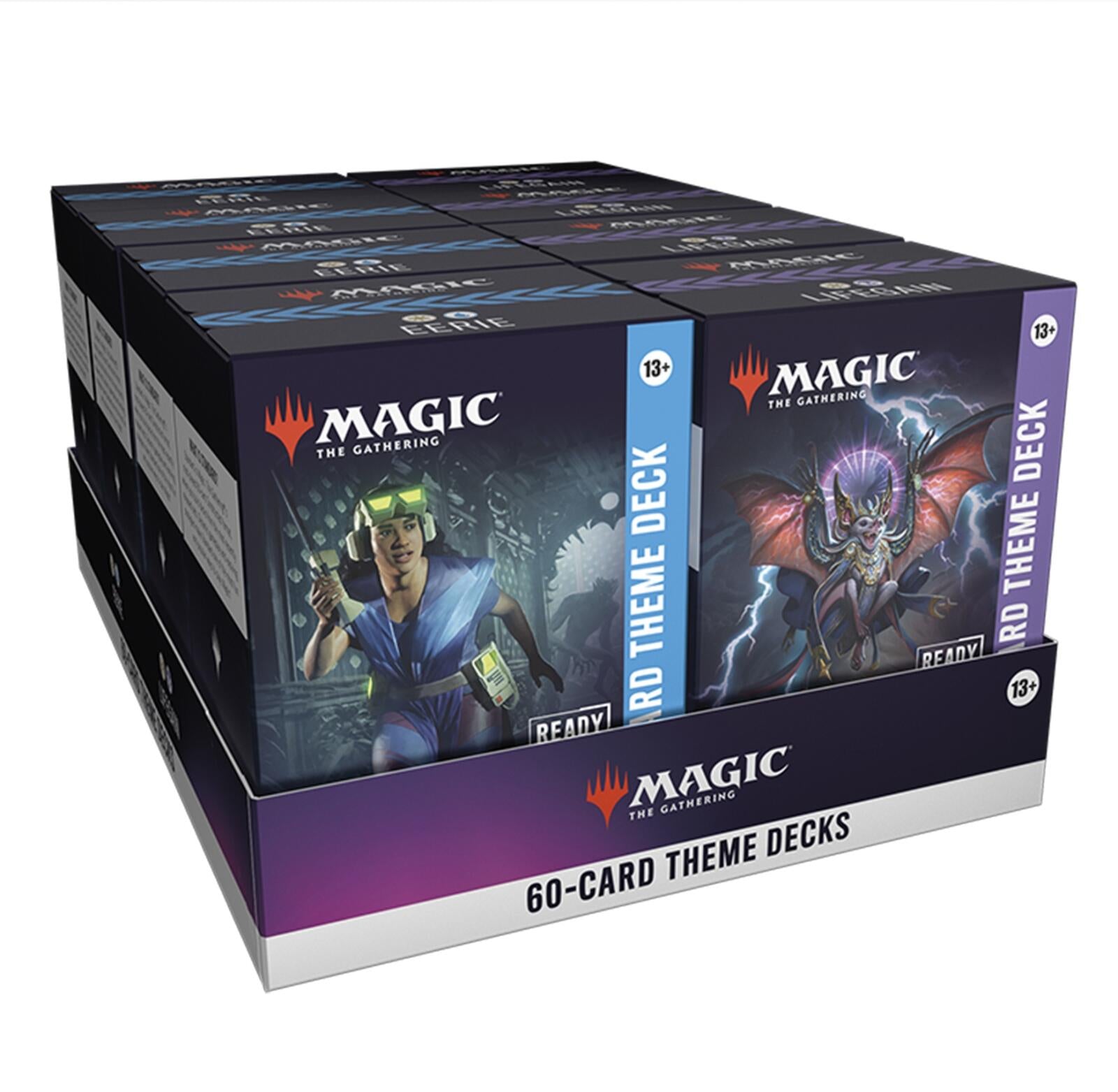 Magic the Gathering Secrets of Strixhaven Theme Decks (8 Decks Per Display)
