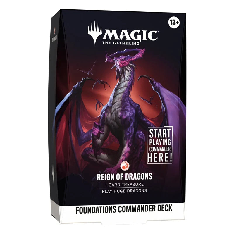 Magic Foundations - Starter Commander Deck Display