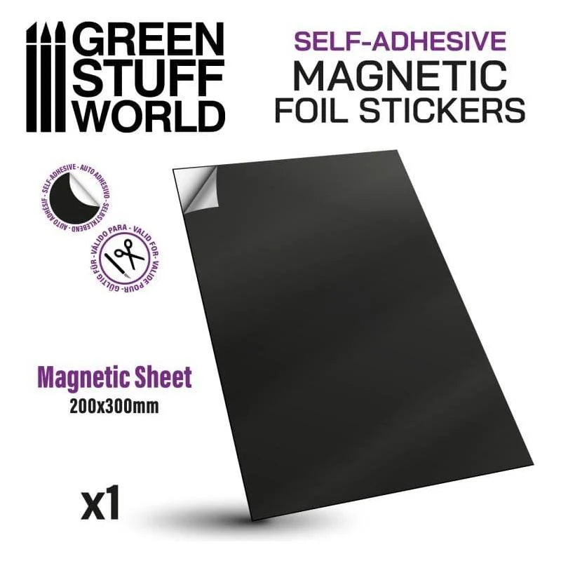 Green Stuff World: Magnetic Sheet - Self Adhesive