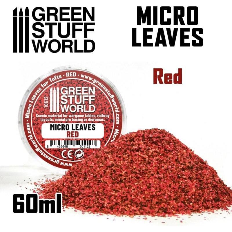 Green Stuff World: Micro Leaves - Red Mix
