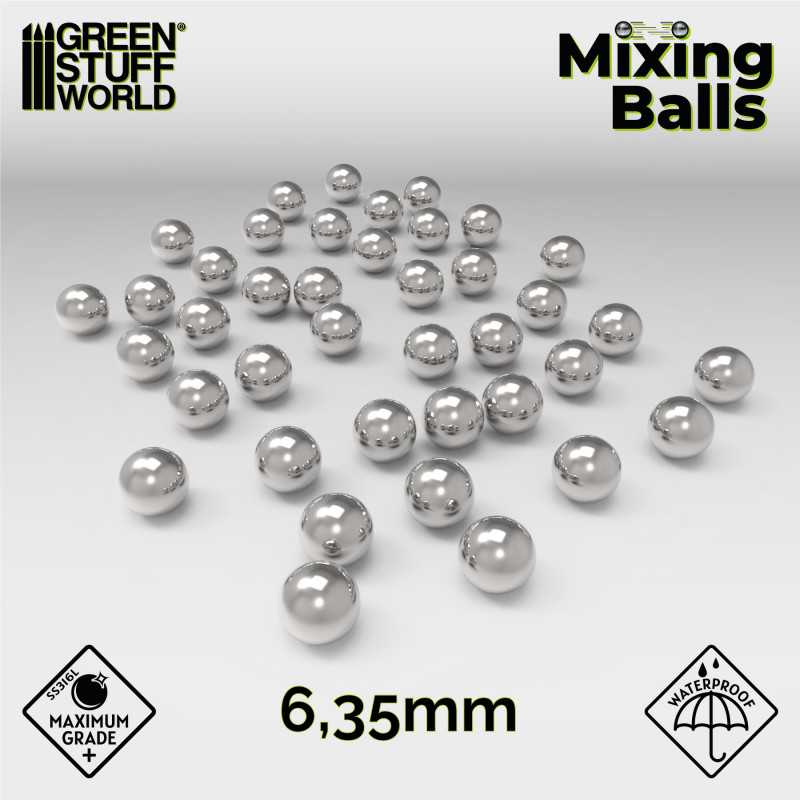 Green Stuff World: Mixing Balls 6.35mm