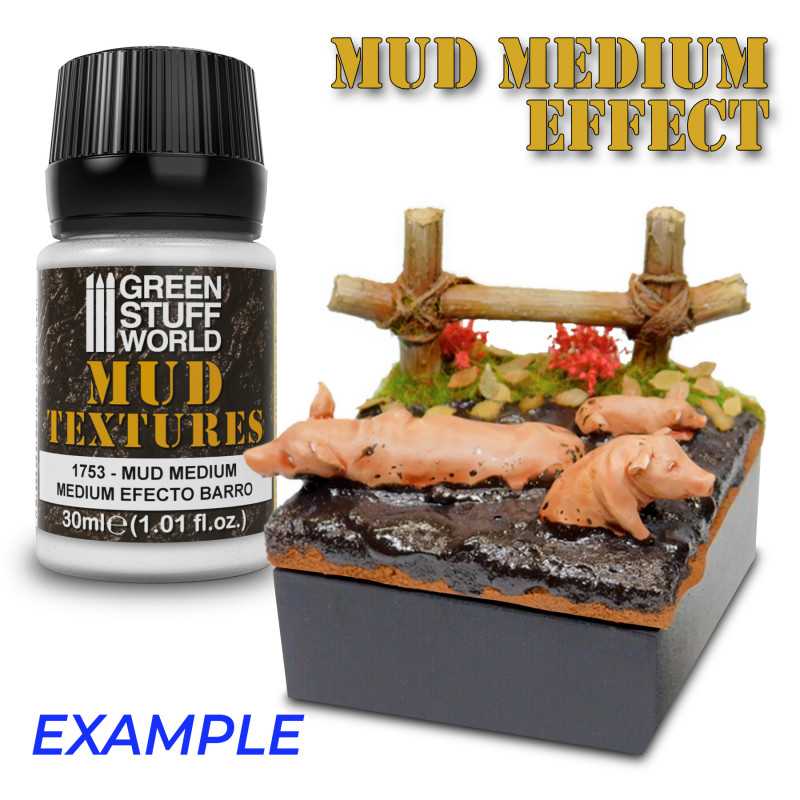 Green Stuff World: Mud Effect Medium 30ml - Warhaus
