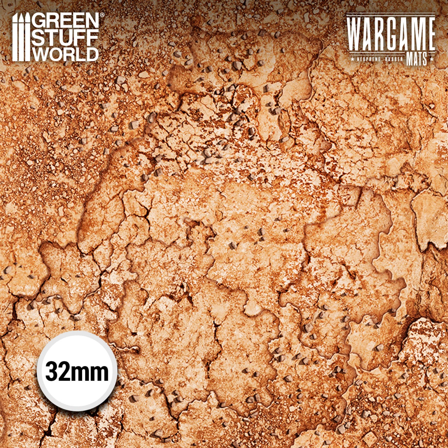 Green Stuff World: Neoprene Mat 4x6' Dreadrock Badlands (120x180cm)