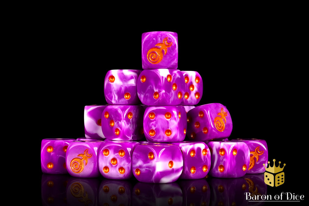 Baron of Dice: Gluttony Gold (Round)