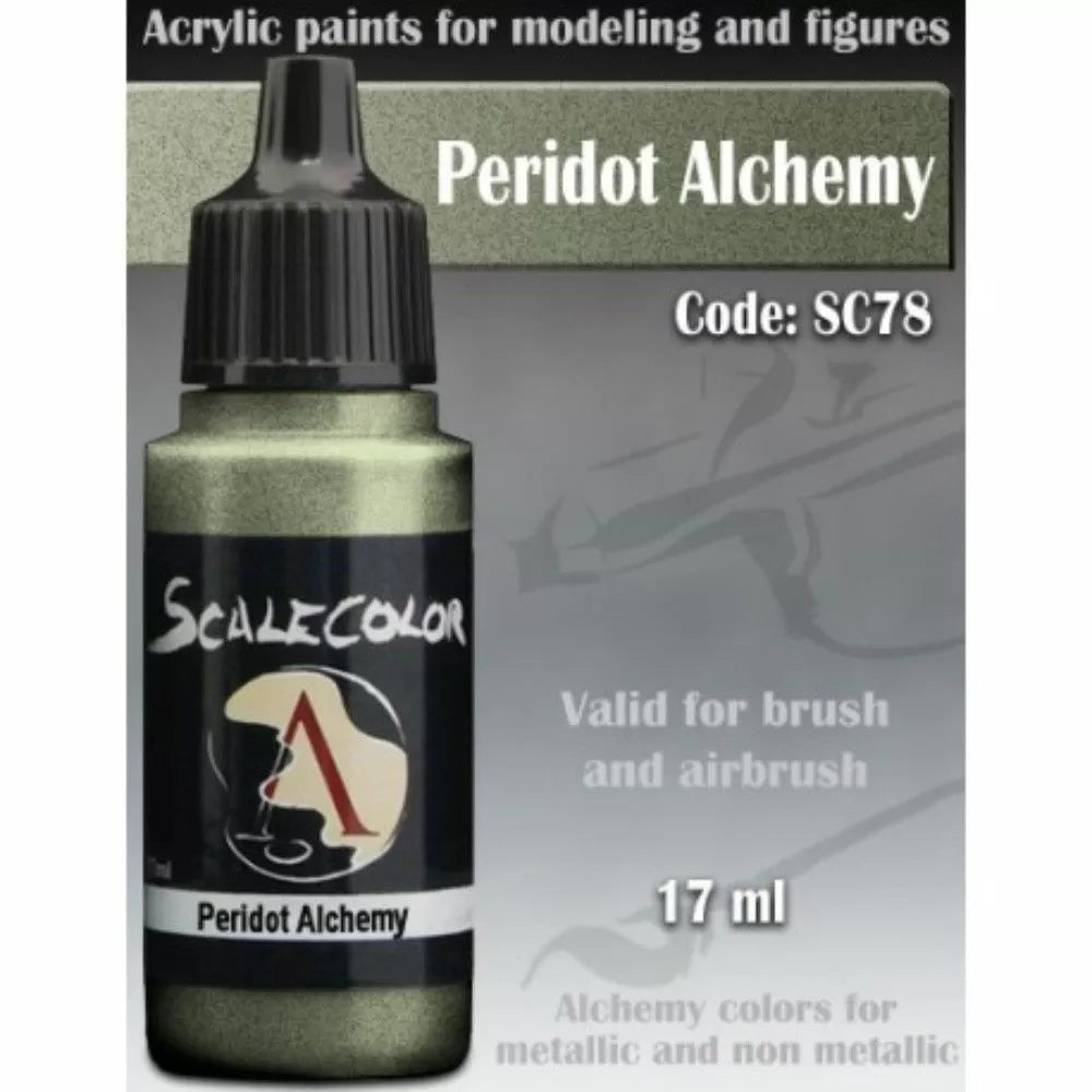 Scale 75 Scalecolor Metal n' Alchemy Peridot Alchemy 17ml - Warhaus