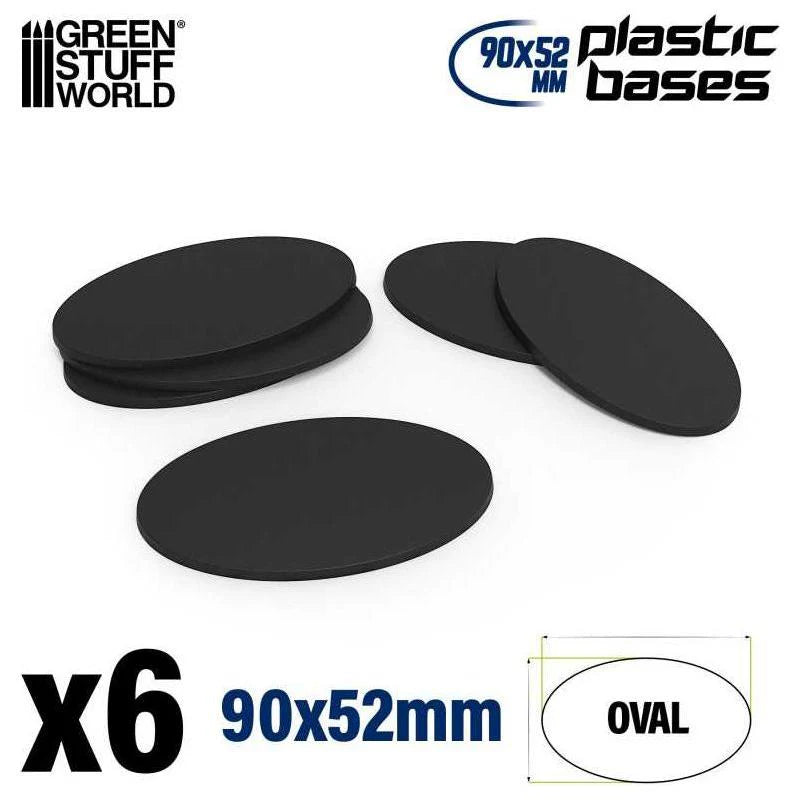 Green Stuff World: Plastic Bases - Oval Pill 90x52mm AOS