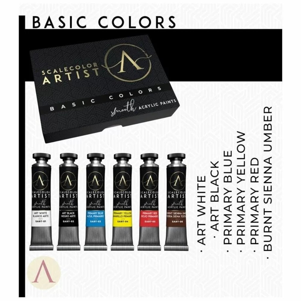 Scale 75: Scalecolor Artist Basic Colours Paint Set