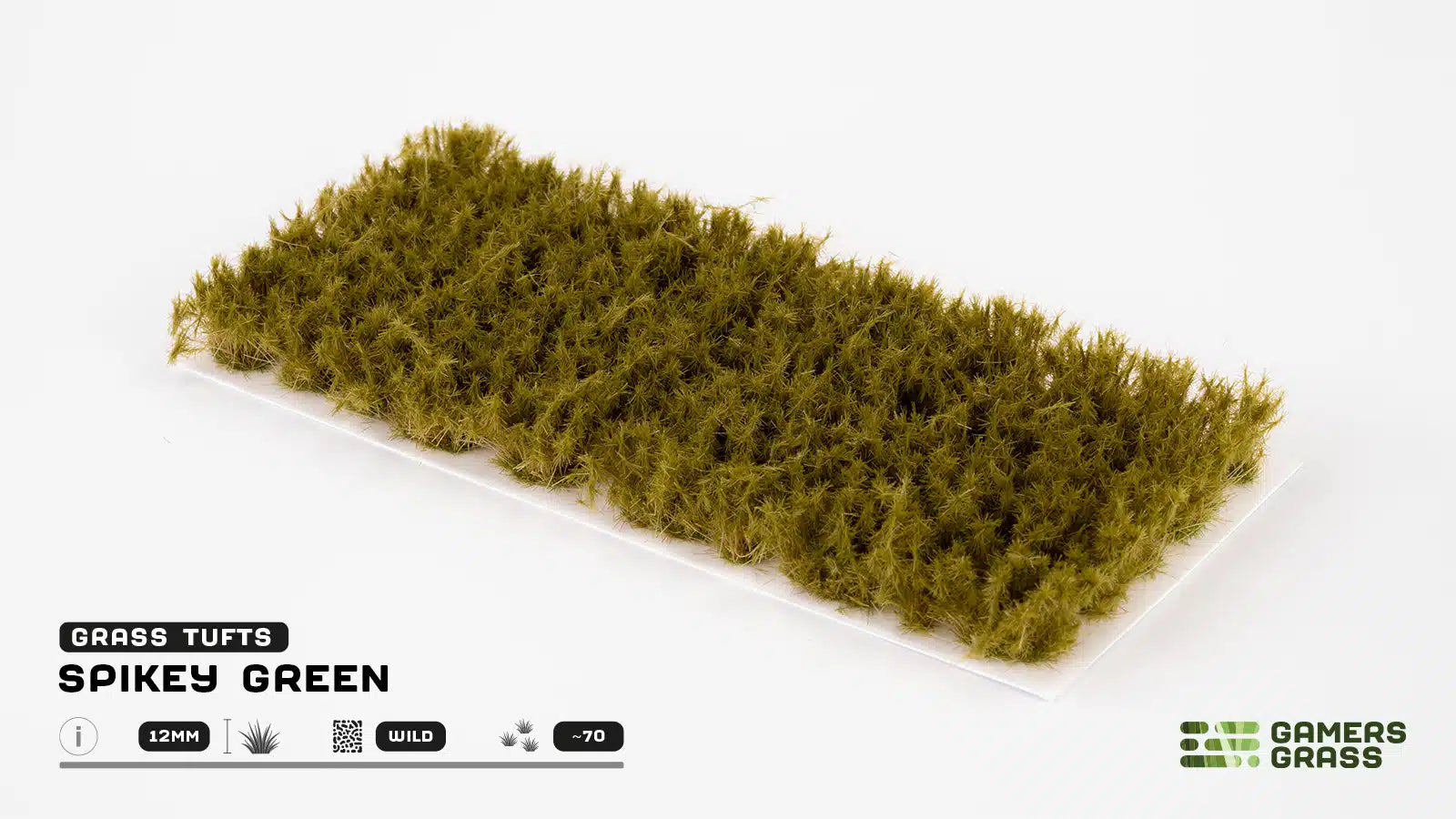 Gamers Grass: Spikey Green 12mm