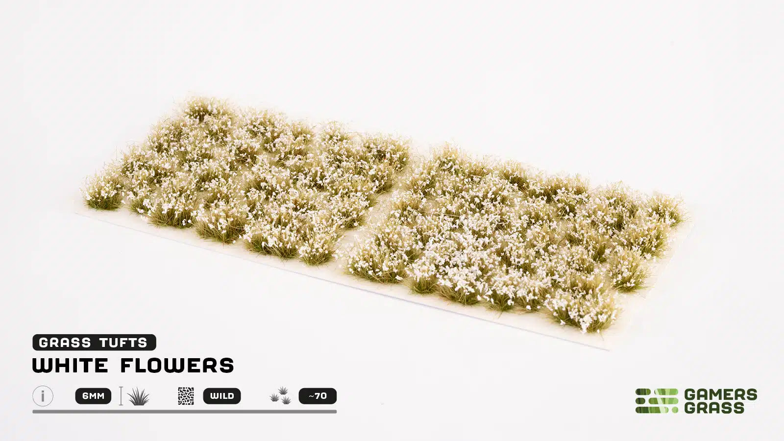Gamers Grass: White Flowers