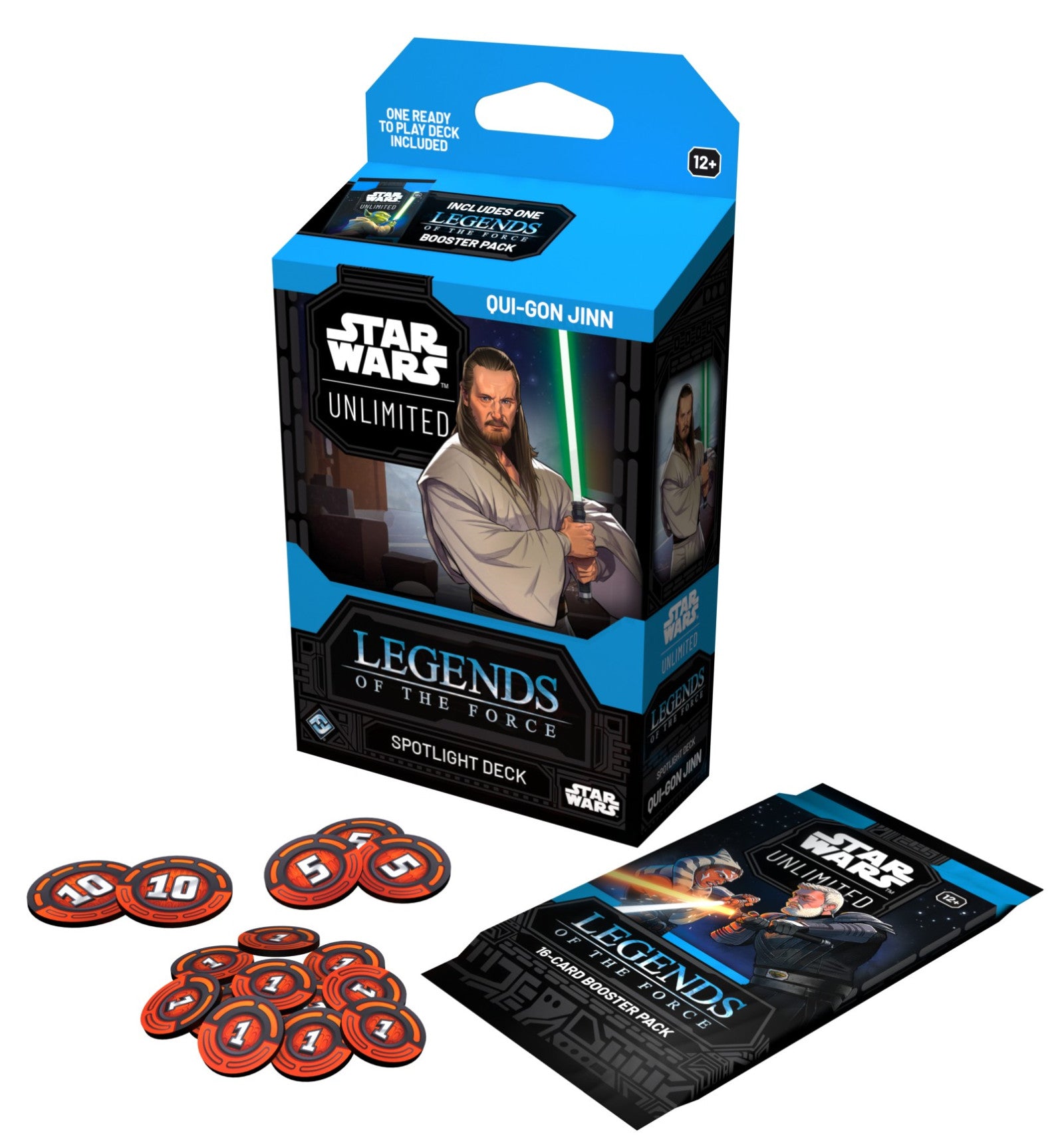 Star Wars Unlimited - Legends of the Force Spotlight Deck - Qui-Gon Jinn