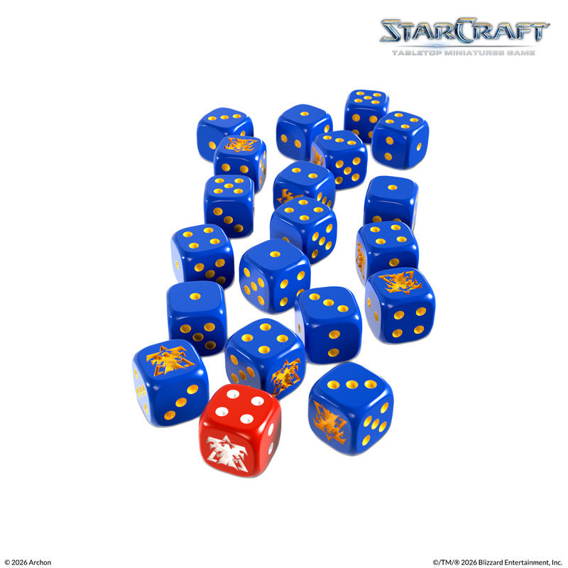 Starcraft Terran Custom Dice Set - product view 2