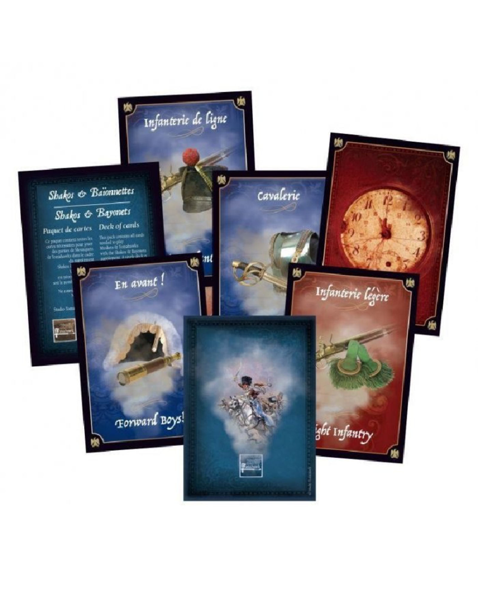 Shakos & Bayonets Napoleonic - Rulebook and Cards