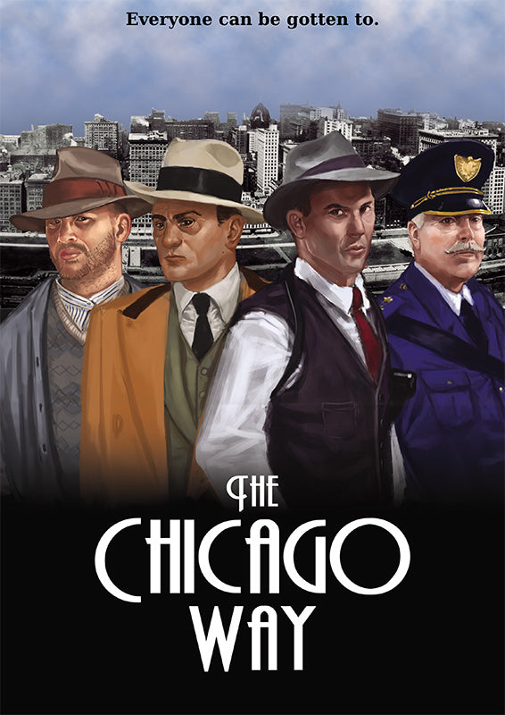 The Chicago Way: Rulebook, Tokens, Campaign Map & Card Deck