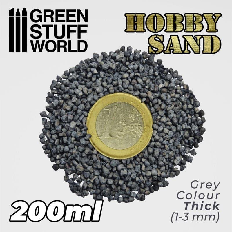 Green Stuff World: Thick Hobby Sand - Grey 200ml