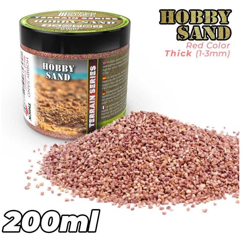 Green Stuff World: Thick Hobby Sand - Red 200ml