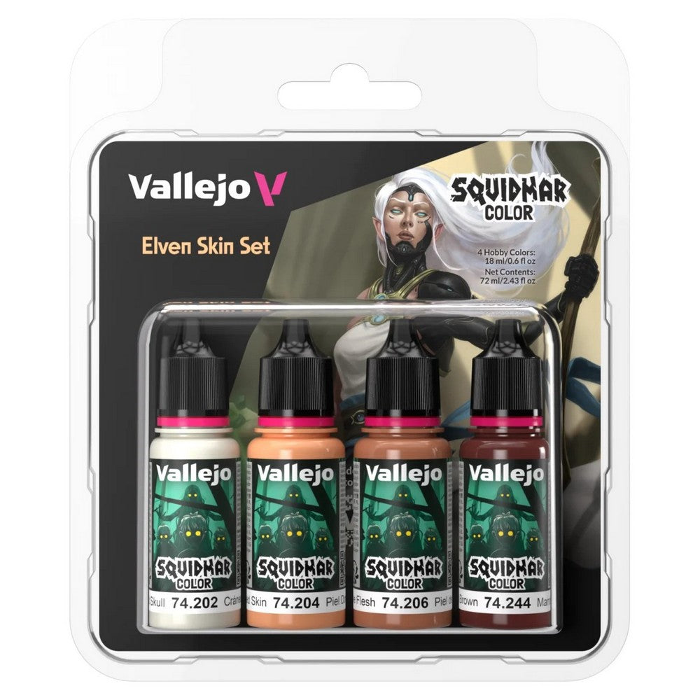 Vallejo - Squidmar Color - Elven Skin set (4)