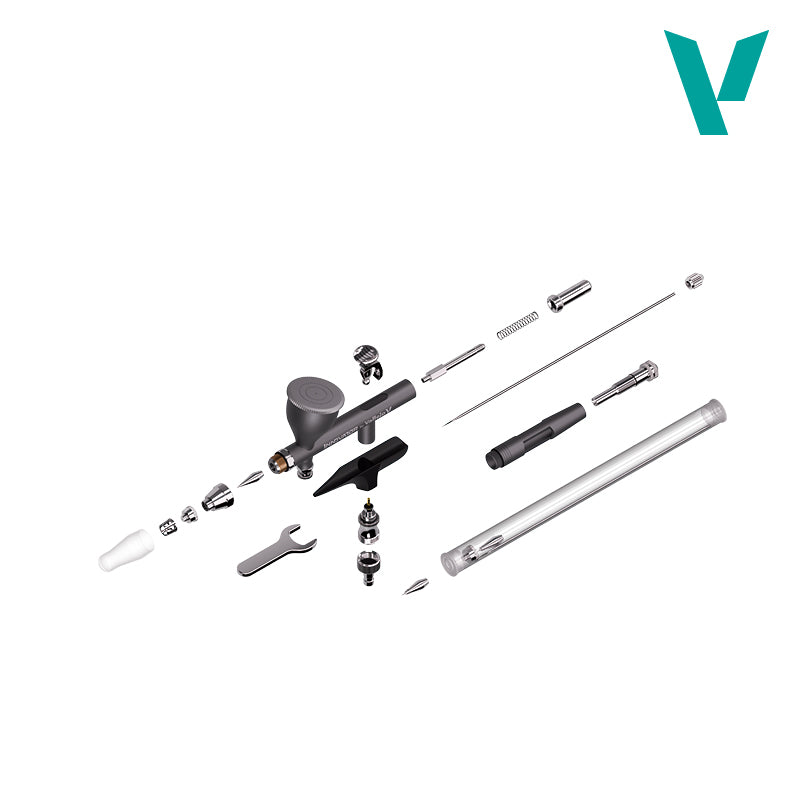 INNOVATOR By Vallejo - Gravity System - 2 in 1 (0.2 & 0.3) Precision Airbrush