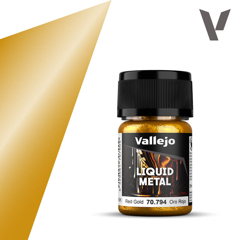 Vallejo: Model Colour - Metallics - Red Gold 35ml