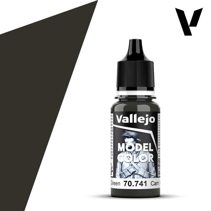 Vallejo: Model Colour - Cam. Black Green 18ml