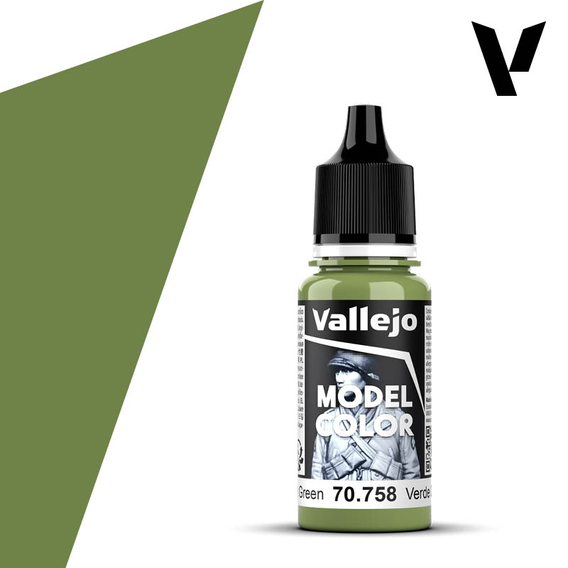 Vallejo: Model Colour - Bright Green 18ml